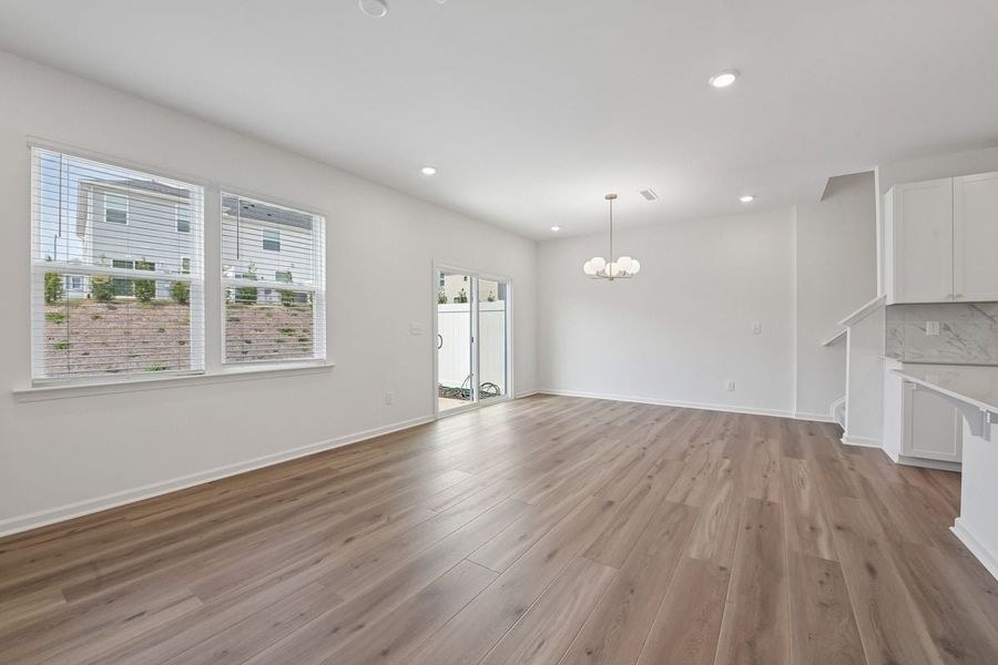 Spacious, unfurnished interior of a new home in Brooks Mill - Reserve Series, Durham (Image 7).