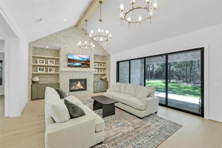 Furnished interior view inside a new home in , Montgomery (Image 7).
