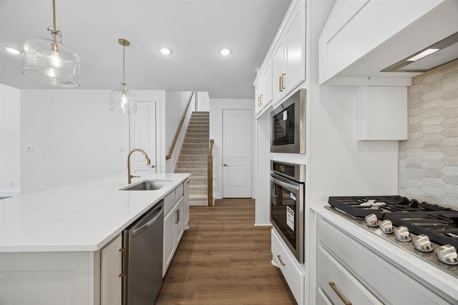 Furnished interior view inside a new home in , McKinney (Image 6).