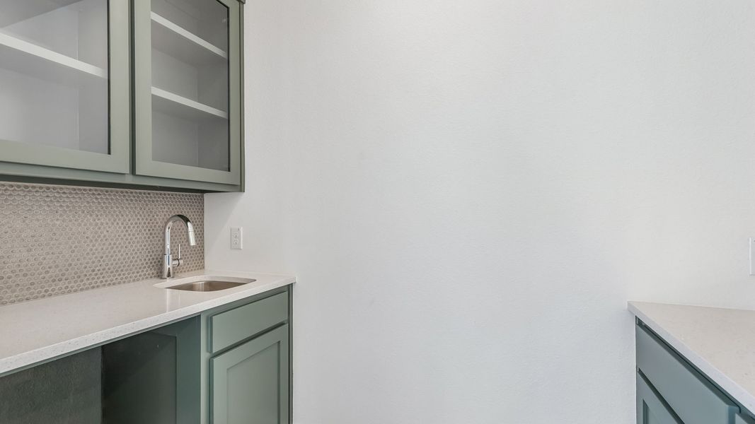Close-up of interior finishes inside a home in Painted Tree 50' Series, McKinney (Image 13).