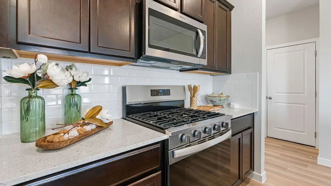 Furnished interior view inside a new home in London Towne, Corpus Christi (Image 6).