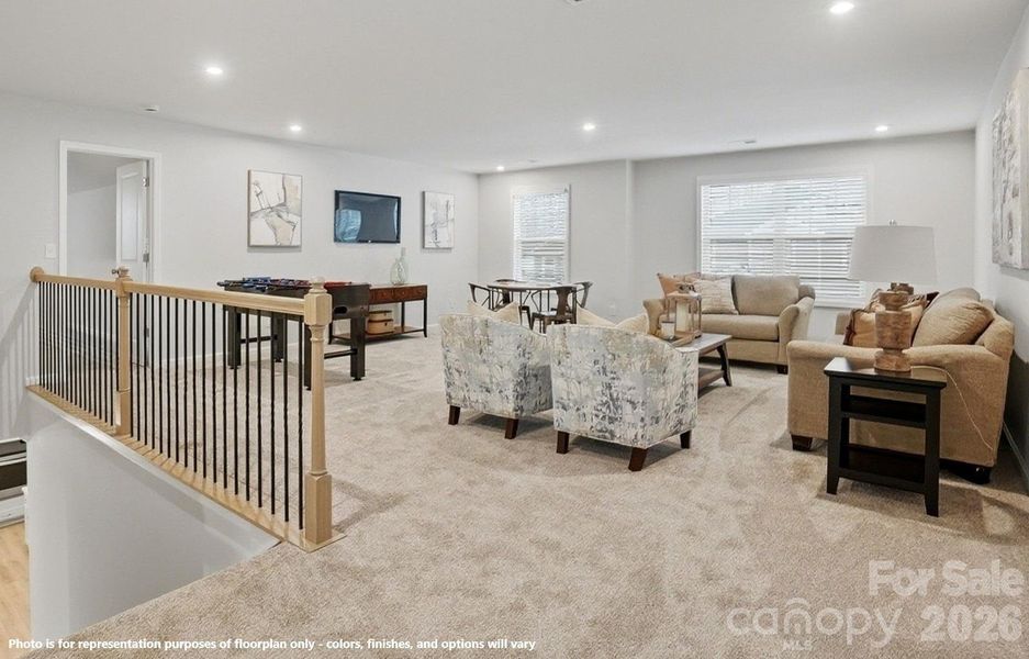 Photo is for representation purposes of floorplan only - colors, finishes, and options will vary