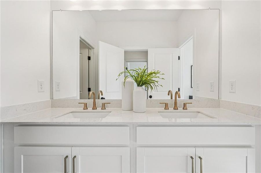 Furnished interior view inside a new home in Millcroft Townhomes, Buford (Image 39). Furnished interior view inside a new home in Millcroft Townhomes, Buford (Image 39).