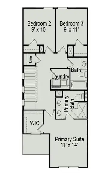 Rutledge 2nd Floor Layout