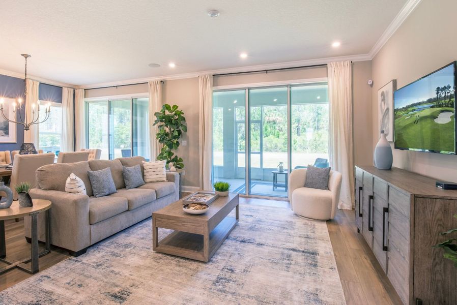 Representative furnished interior of a home built from the Harmony by Maronda Homes in Lehigh Acres, Lehigh Acres (Image 19).