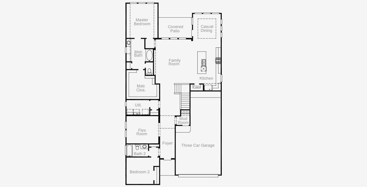 2D floor plan layout for the Colleyville (2750-HV-40) by Coventry Homes in The Trails, New Caney, TX (Image 3). 2D floor plan layout for the Colleyville (2750-HV-40) by Coventry Homes in The Trails, New Caney, TX (Image 3).