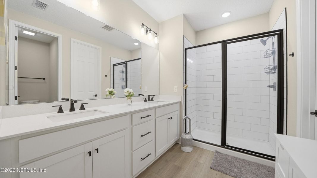 Furnished interior view inside a new home in Tributary, Yulee (Image 33).