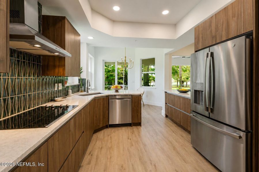 Furnished interior view inside a new home in , Palm Coast (Image 11).