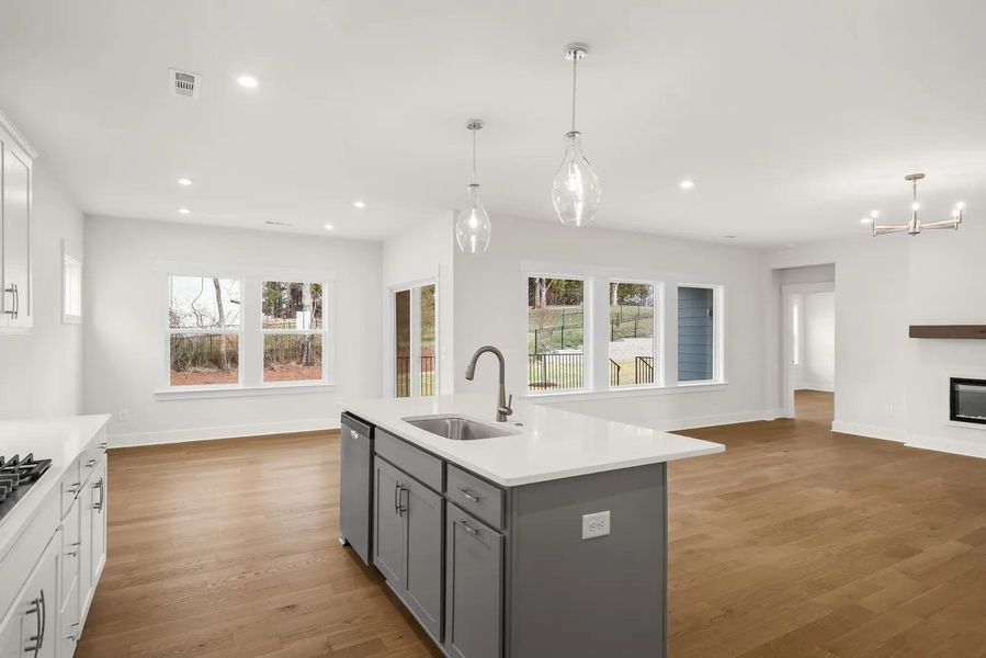 The Dahlia B Kitchen