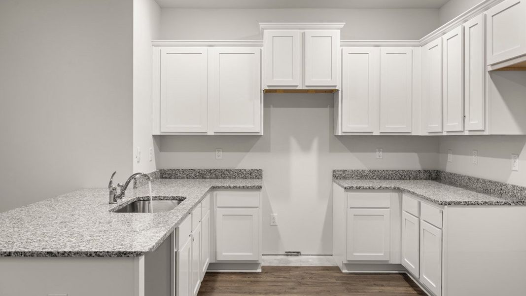 Furnished interior view inside a new home in Estates at Deer Hollow, Grovetown (Image 7). Furnished interior view inside a new home in Estates at Deer Hollow, Grovetown (Image 7).