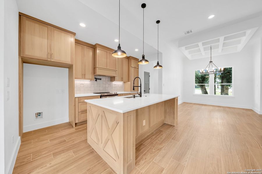 Furnished interior view inside a new home in , Spring Branch (Image 4).