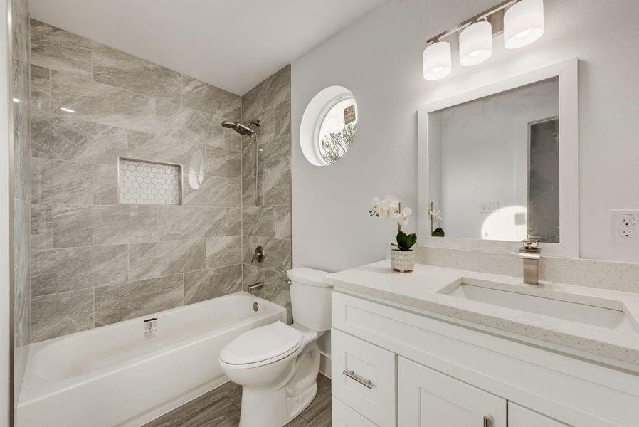 Furnished interior view inside a new home in , Fort Worth (Image 13).