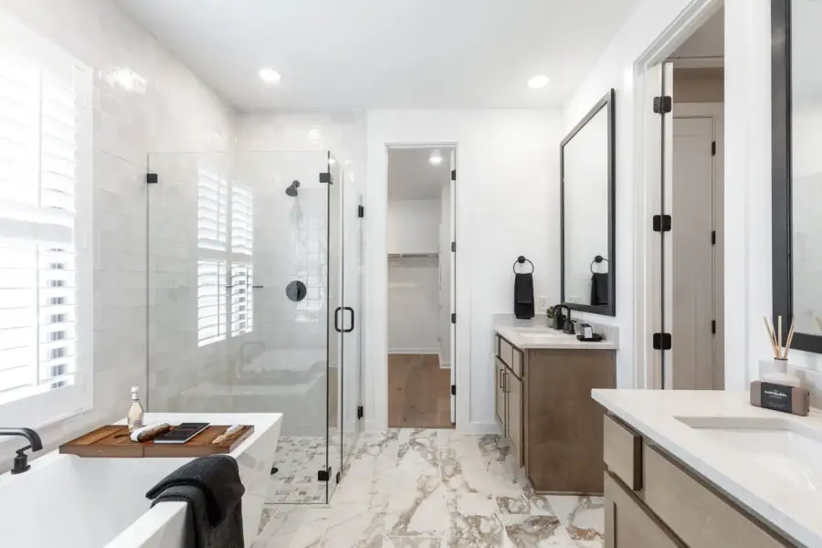 Representative Primary Bathroom - some options shown Representative Primary Bathroom - some options shown