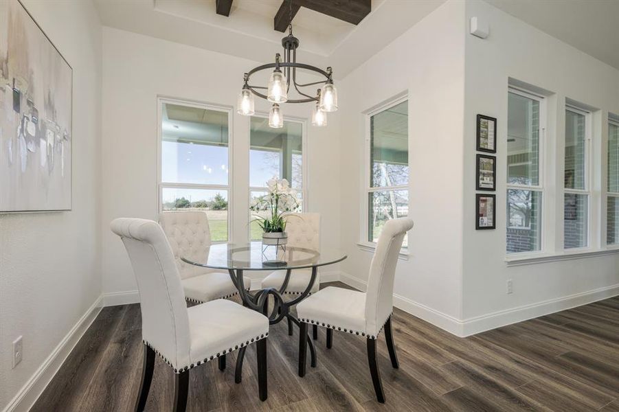 Furnished interior view inside a new home in , Farmersville (Image 34).