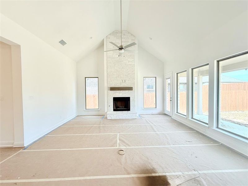 In-progress construction of a new home in , Burleson, TX (Image 20).