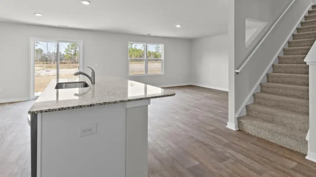 Furnished interior view inside a new home in Vineyard Trail, Jacksonville (Image 9). Furnished interior view inside a new home in Vineyard Trail, Jacksonville (Image 9).