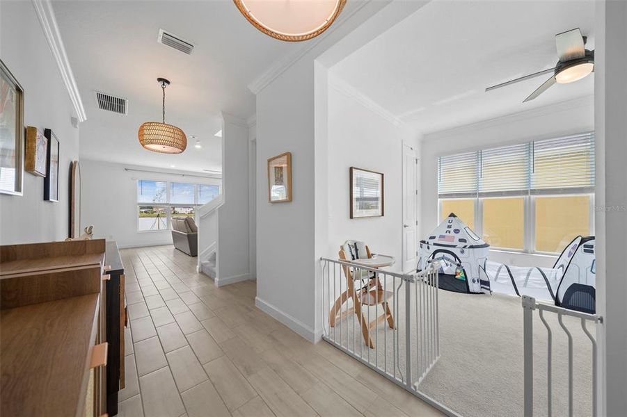 Furnished interior view inside a new home in , Palm Bay (Image 25). Furnished interior view inside a new home in , Palm Bay (Image 25).