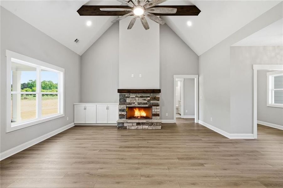 Spacious, unfurnished interior of a new home in , Monroe (Image 28).
