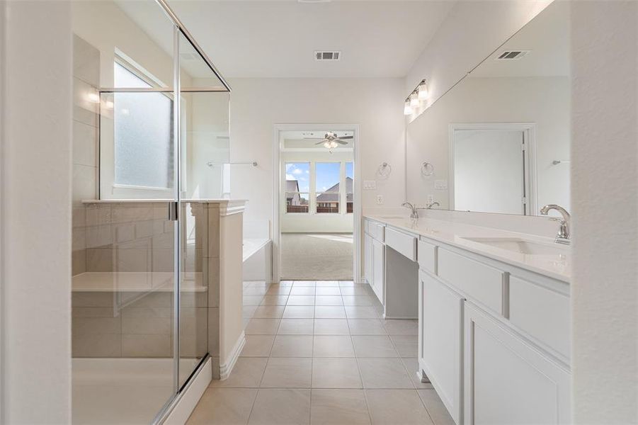 Furnished interior view inside a new home in Liberty Pointe, Gainesville (Image 5).