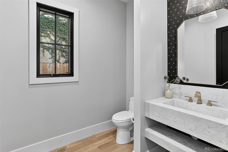 Furnished interior view inside a new home in , Denver (Image 13).