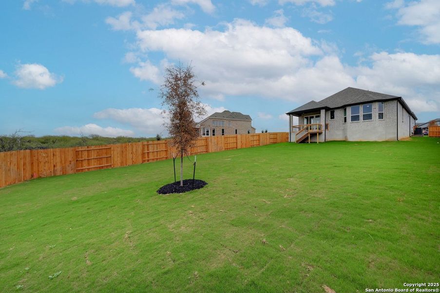 Exterior details and patio area of a home in Homestead, Schertz (Image 3). Exterior details and patio area of a home in Homestead, Schertz (Image 3).