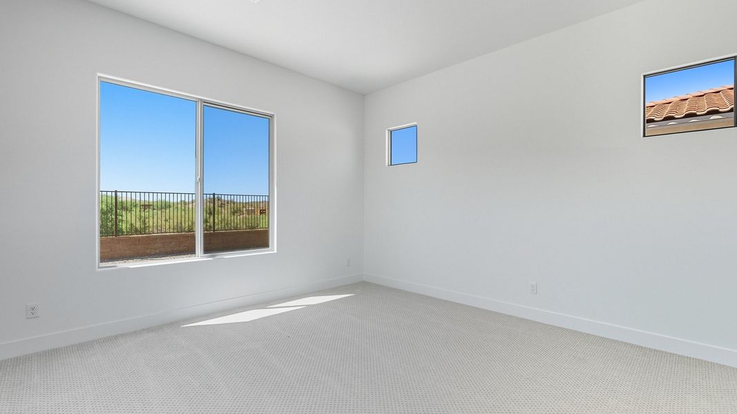 Furnished interior view inside a new home in Hacienda at Estrella, Goodyear (Image 28).