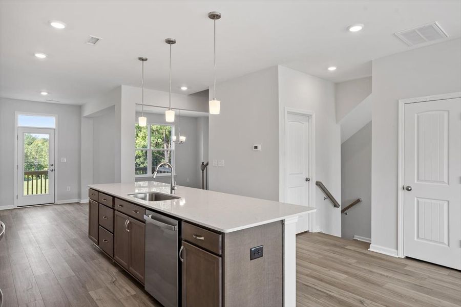 Furnished interior view inside a new home in Sweetbrier, Durham (Image 11).
