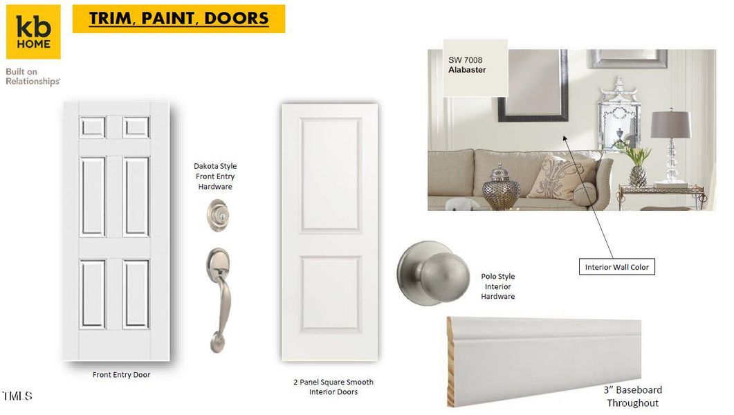 Trim, Paint, Doors Package