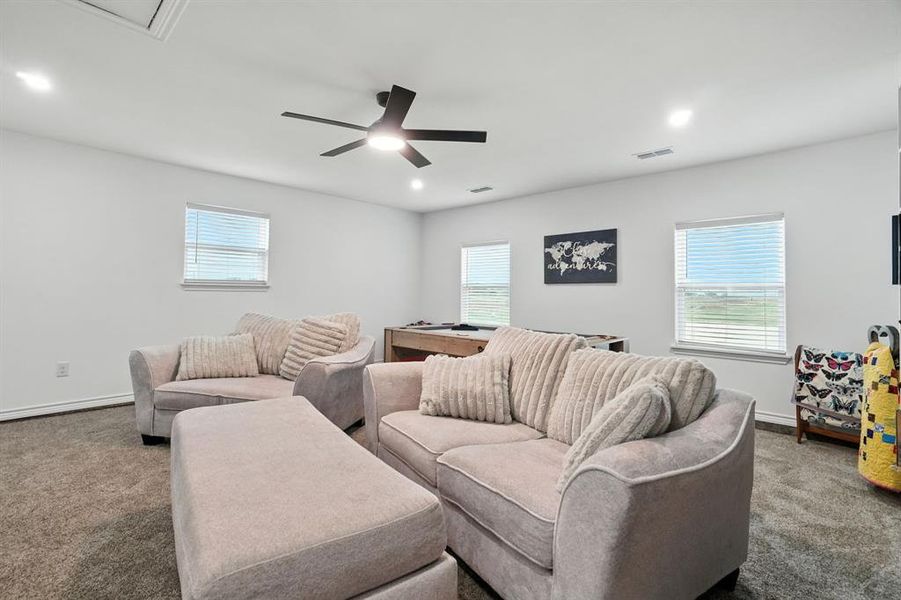 Furnished interior view inside a new home in , Hawley (Image 21).