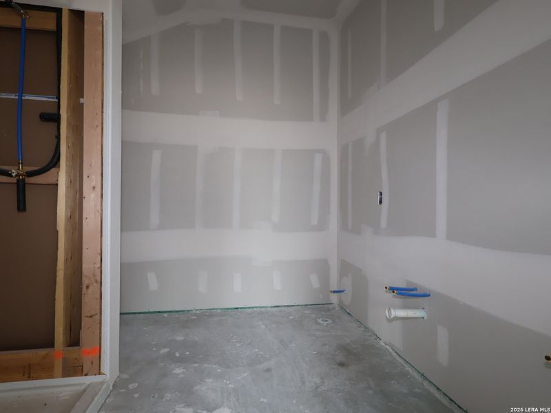 In-progress construction of a new home in Park Place, New Braunfels, TX (Image 18).