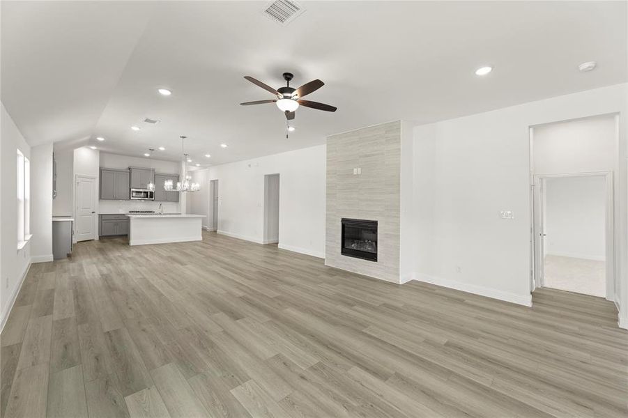 Spacious, unfurnished interior of a new home in Walden Pond, Forney (Image 30).
