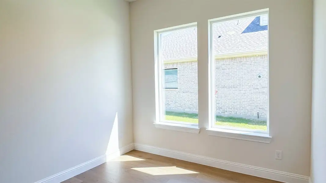 Spacious, unfurnished interior of a new home in Clearview Ranch, Royse City (Image 14). Spacious, unfurnished interior of a new home in Clearview Ranch, Royse City (Image 14).
