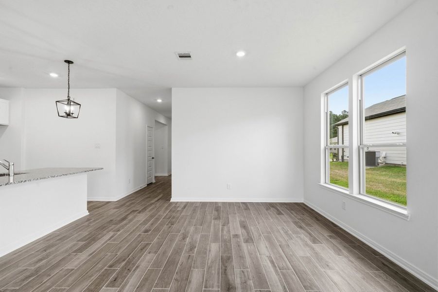 Spacious, unfurnished interior of a new home in Mustang Ridge, Magnolia (Image 13). Spacious, unfurnished interior of a new home in Mustang Ridge, Magnolia (Image 13).