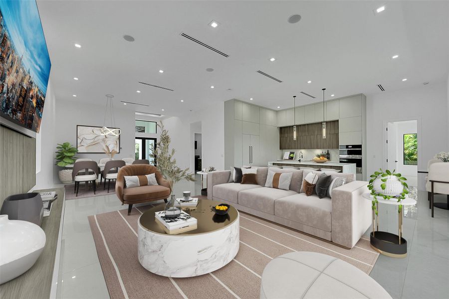 Living Room/Dining Room