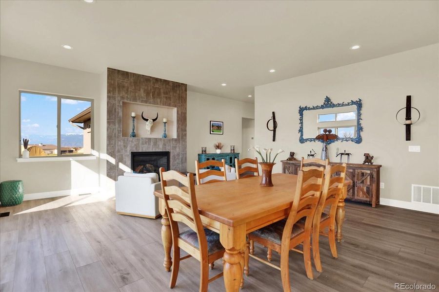 Furnished interior view inside a new home in , Colorado Springs (Image 30).