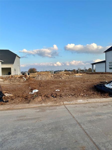 Site preparation for new homesites in Harvest Green, Richmond (Image 4). Site preparation for new homesites in Harvest Green, Richmond (Image 4).