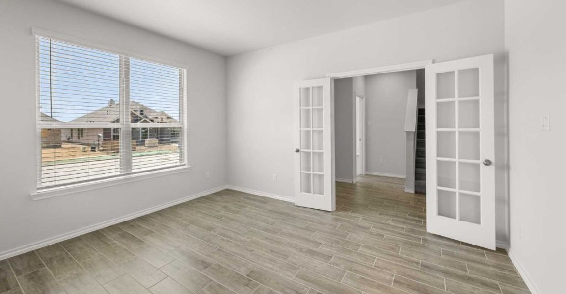 Representative exterior photo of a completed home built from the Dozier by Impression Homes in Redden Farms, Midlothian, TX (Image 13). Representative exterior photo of a completed home built from the Dozier by Impression Homes in Redden Farms, Midlothian, TX (Image 13).