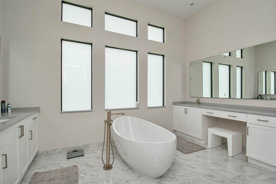 Furnished interior view inside a new home in , Boca Raton (Image 32).