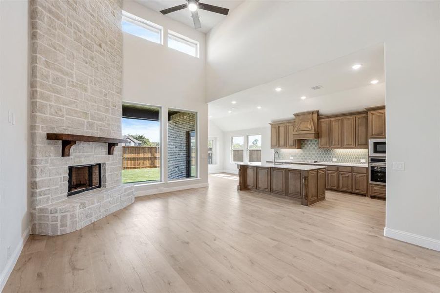 Spacious, unfurnished interior of a new home in Mockingbird Hills 60-65, Joshua (Image 30).