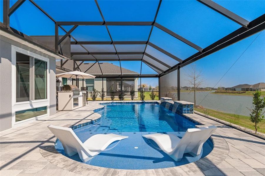 Exterior details and patio area of a home in , The Villages (Image 27).