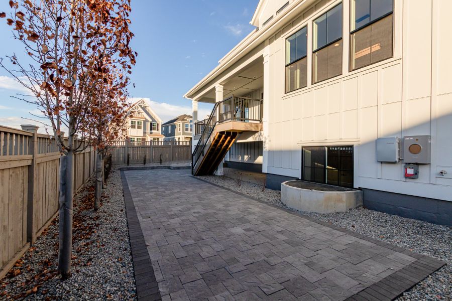 Representative exterior details of a home built from the Luxe by Scott Felder Homes in Westerly, Erie (Image 28).