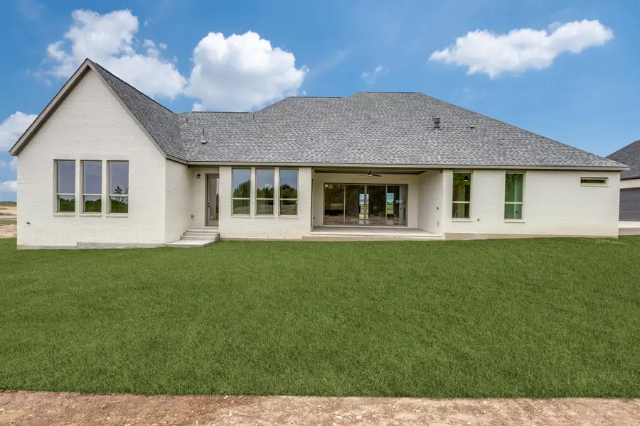 Exterior details and patio area of a home in Hilltop Ranch, Leander (Image 4). Exterior details and patio area of a home in Hilltop Ranch, Leander (Image 4).