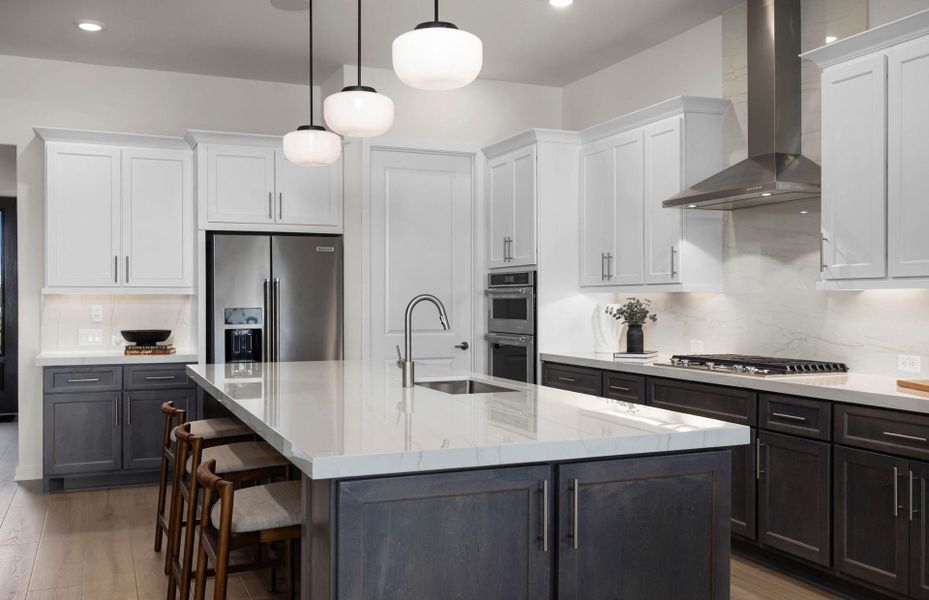 Representative furnished interior of a home built from the Stellar by Del Webb in Del Webb Austin at Lost Pines, Bastrop (Image 48).