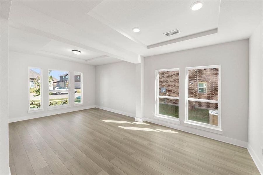 Spacious, unfurnished interior of a new home in Grayhawk Addition, Forney (Image 17). Spacious, unfurnished interior of a new home in Grayhawk Addition, Forney (Image 17).
