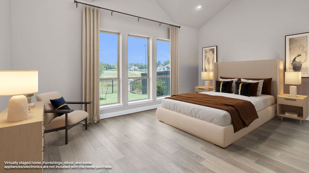 Furnished interior view inside a new home in Riceland, Mont Belvieu (Image 6).