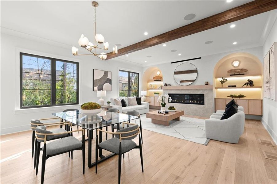 Furnished interior view inside a new home in , Brookhaven (Image 19). Furnished interior view inside a new home in , Brookhaven (Image 19).