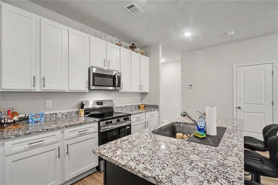 Furnished interior view inside a new home in , Atlanta (Image 14).