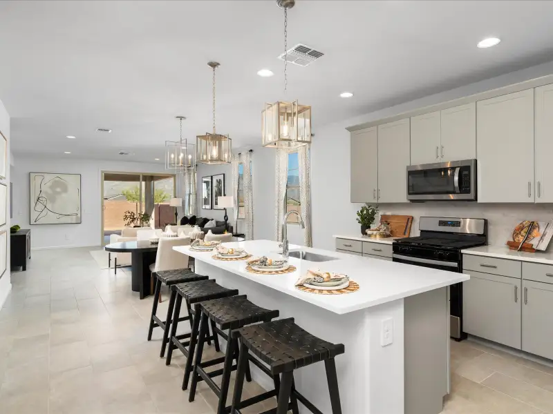 Furnished interior view inside a new home in Alamar at Rocking K, Tucson (Image 4).
