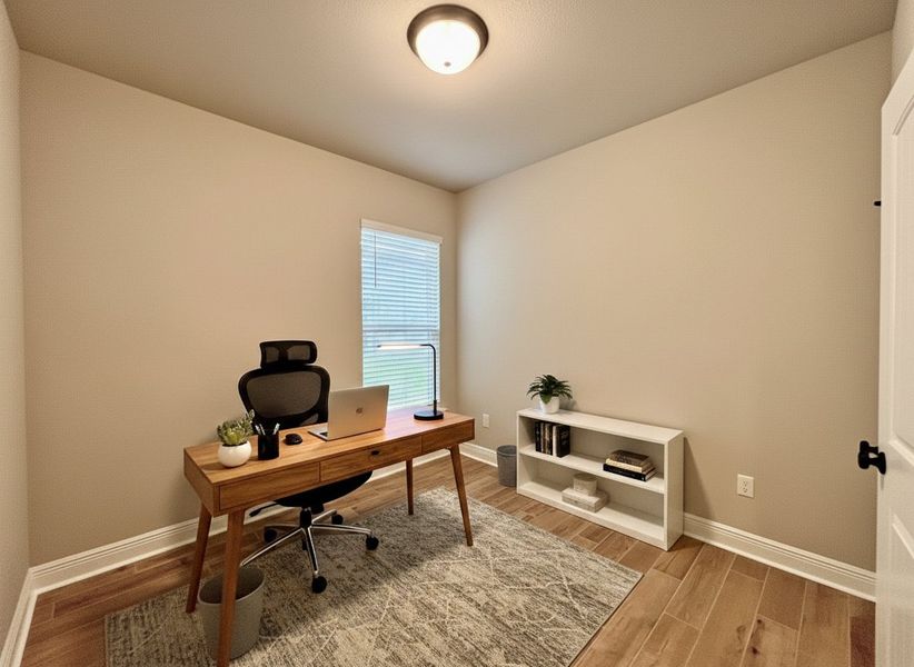Furnished interior view inside a new home in Natureview, Freeport (Image 9).