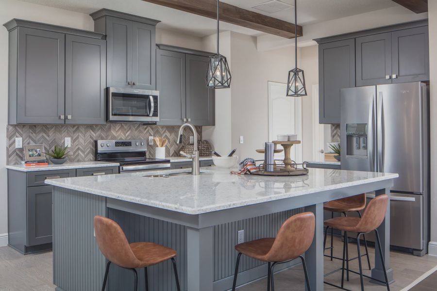 Representative furnished interior of a home built from the Lucerne II by Jones Homes USA in Reserve at Twin Lakes, St. Cloud (Image 5). Representative furnished interior of a home built from the Lucerne II by Jones Homes USA in Reserve at Twin Lakes, St. Cloud (Image 5).